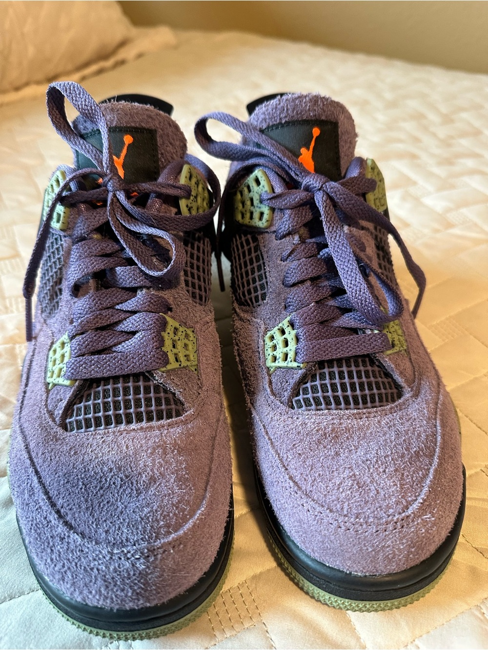 Air Jordan 4 Retro Canyon Purple – Purple Suede – Men’s/Women’s Sneakers